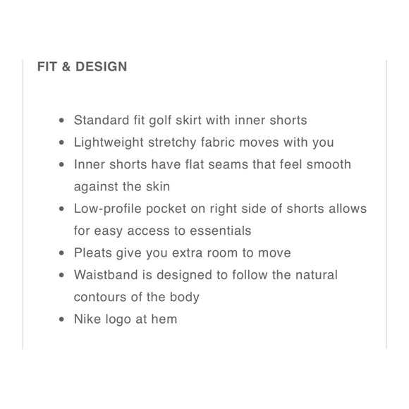 Nike “Mint Foam” Dri-Fit 17” Golf Skort NWT Size XL - Picture 14 of 15